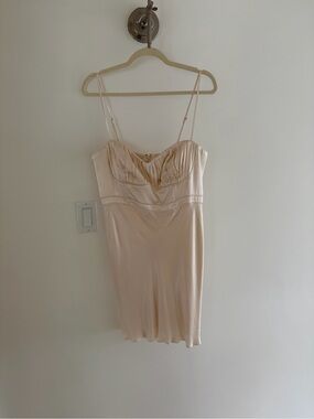 Shona Joy Cream Mini Dress